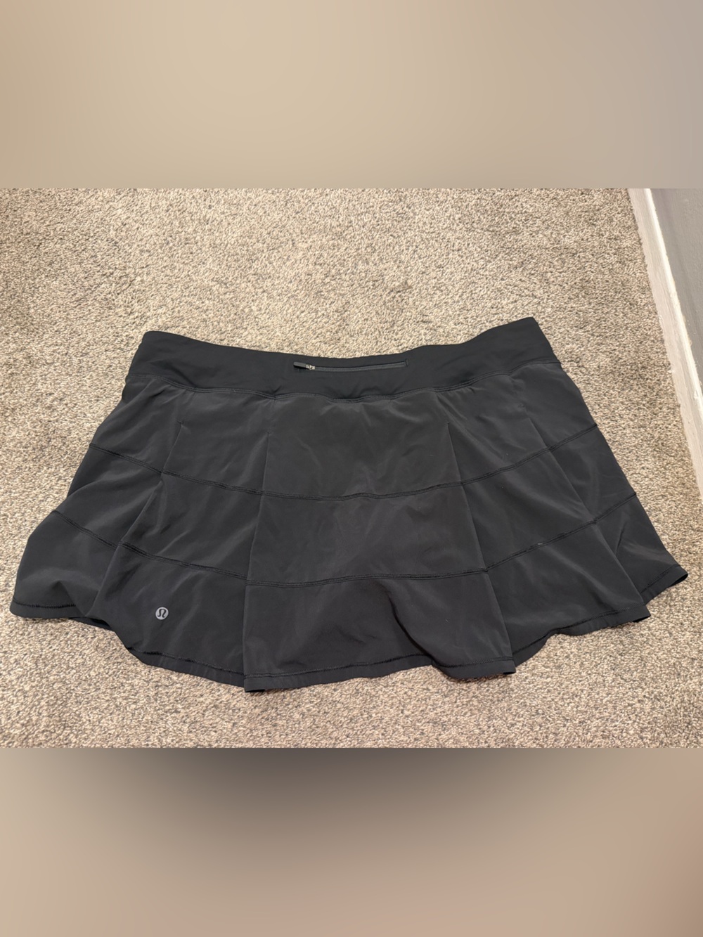 lululemon athletica Black Athletic Skirt
